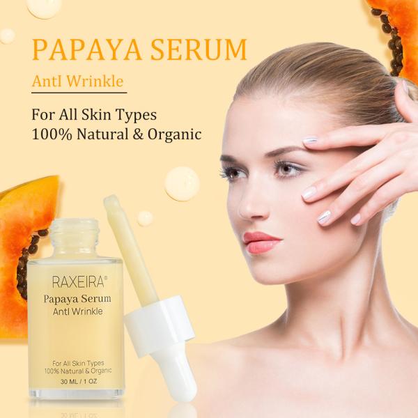 Private Label Skin Care Moisturizing Anti Wrinkle Anti Aging Serum 100% Natural Organic Fruit Extract Moisturizing White