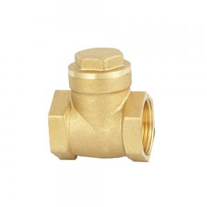 China Normal Temperature 3/4 Inch Brass Check Valve Wear Resisting on sale