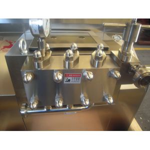 Quality 30KW Stainless Steel Hydraulic Milk Homogeniser For Ice Cream wholesale