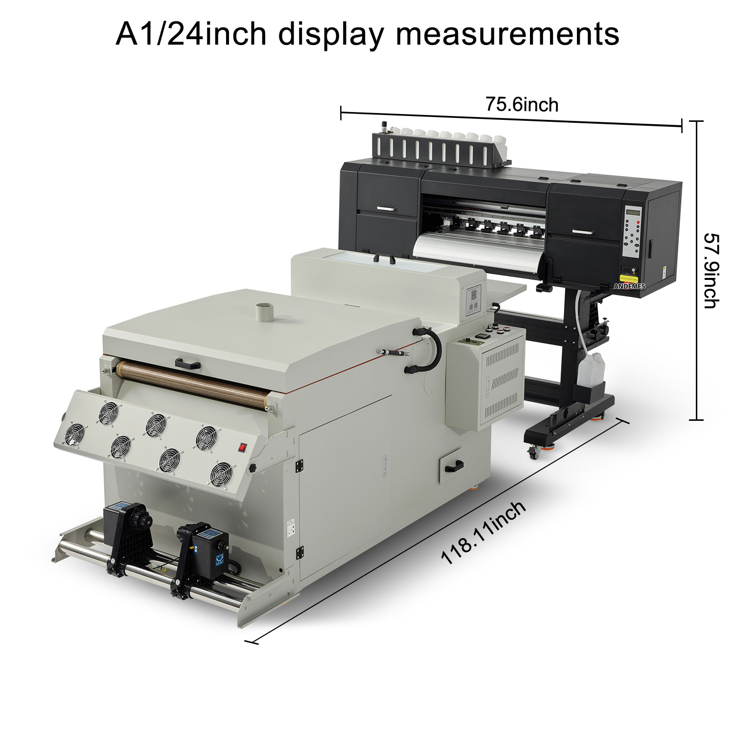 Experience Direct to Film Transfers with 60cm A1 DTF Printer Shaker and 3 Head I3200