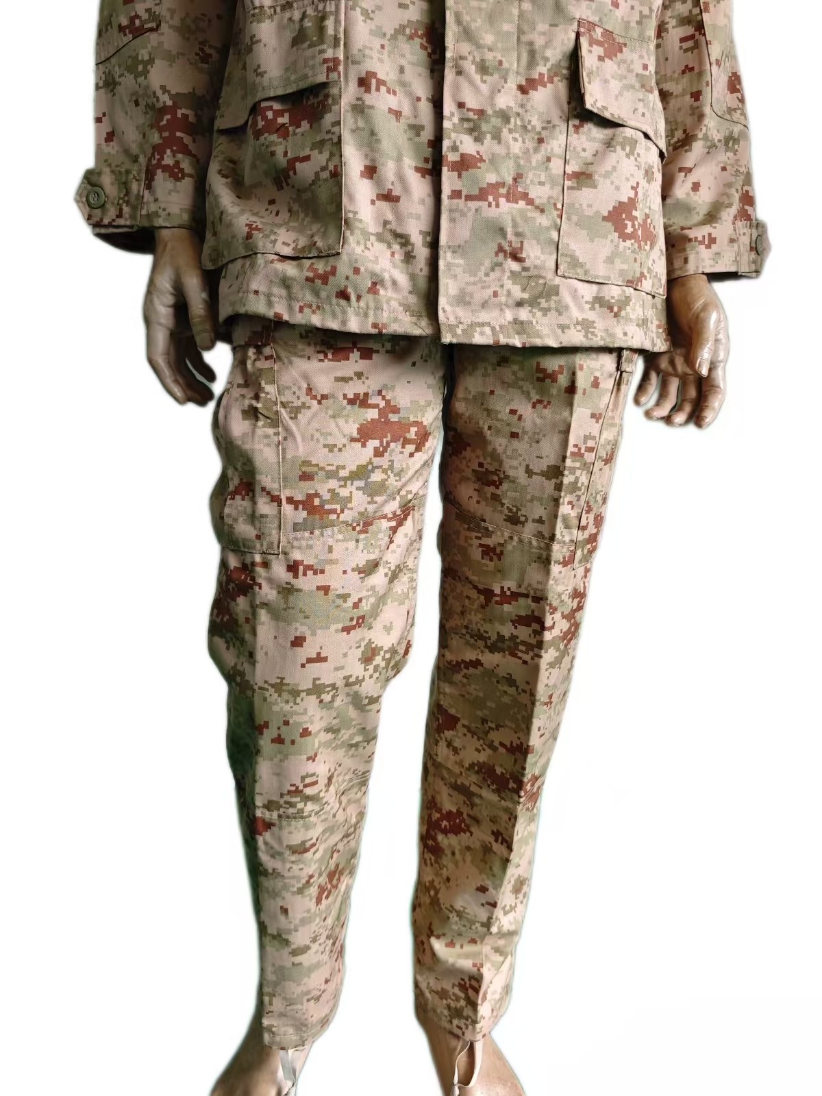 Tactical BDU Military Uniform Camouflage Combat Uniform 65 Polyester 35 Cotton Blend