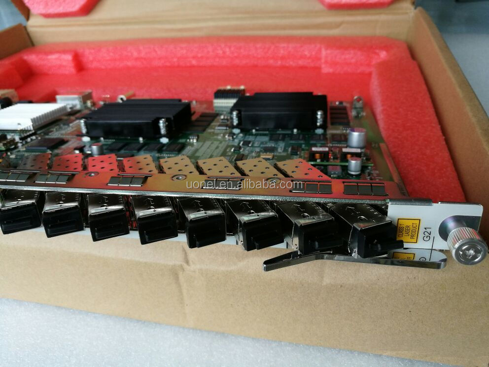 ZTE C300 OLT GTGHG card business board ZTE C300 C320 GPON OLT board GTGH 16 ports with 16 modulesGTGO(C+)