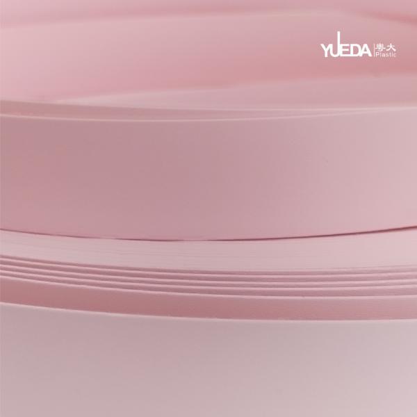 Delicate Pale Pink Precision Edging M8671 Pale Pink Edge Banding Must-have for Dreamy Interiors Eco-Friendly & Durable