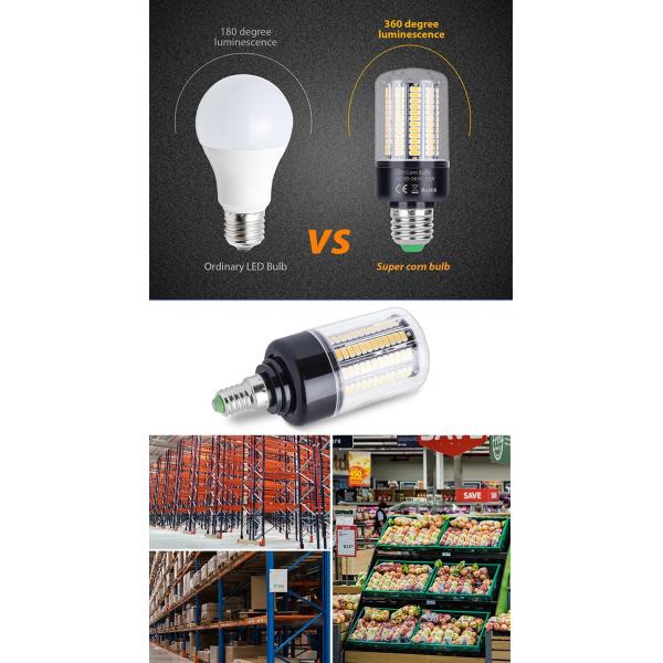 Epistar B22 LED Corn Cob Light Cool White E27 Corn Lamp 20 Watt