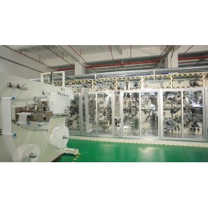 CE 600ppm 900 Pcs/Min Sanitary Napkin Making Automatic Machine
