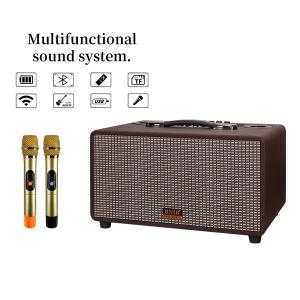 Quality Bluetooth Outdoor Portable Speaker 6.5 Inch Karaoke Loudspeaker With Usb Port wholesale