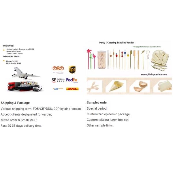10cm Disposable Wooden Bamboo Bulk Toothpicks Cocktail Umbrella Picks 144Pack