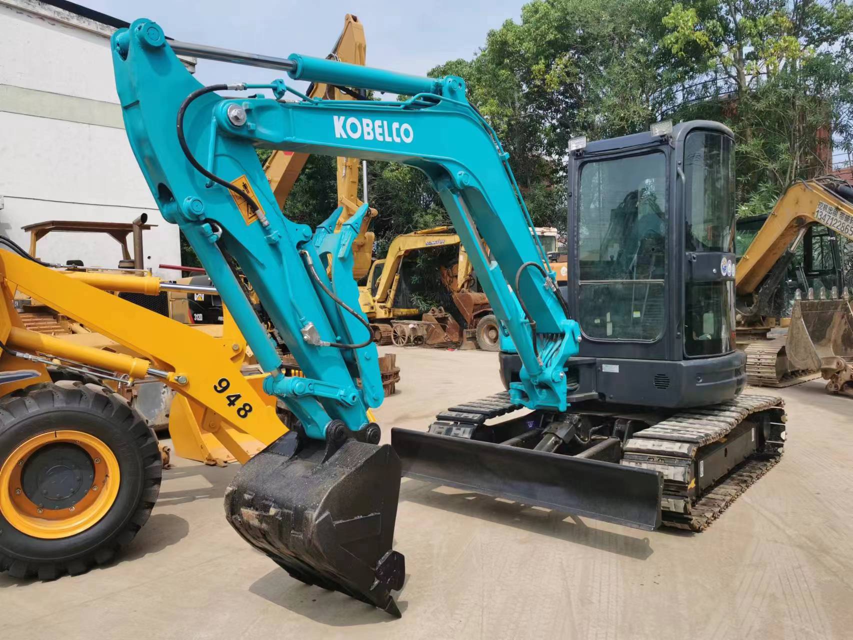 3ton Kobelco Mini Excavator SK50 SK55 SK60 SK70 Japan Used Excavator for Projects