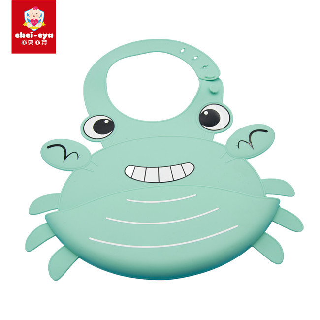 Animal Shape Baby Shampoo Cap Gorgeous Colors Baby Drool Bibs For Age 4 Months