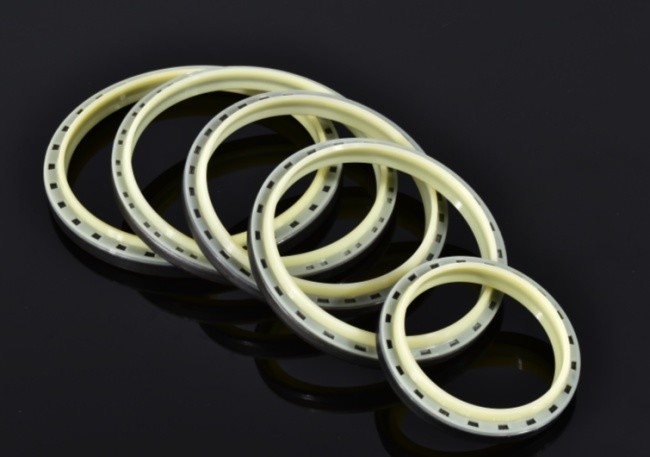 PU+Steel Hydrolysis Cylinder Wiper Seal Dustproof oil Ring 93 Shore A Double Acting