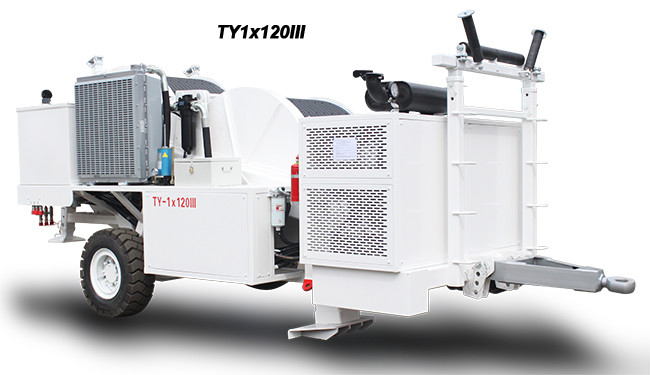 Stringing Equipment Hydraulic Cable Tensioner Cummins Engine Maximum Payoff Speed 5km/h