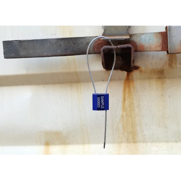 Galvanized Steel Wire And Aluminium Alloy Cable Security Seals For Shipping Containers