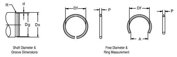 Precision SUS304/316/65Mn Coil Round Wire Spring Clips For Medical Machine