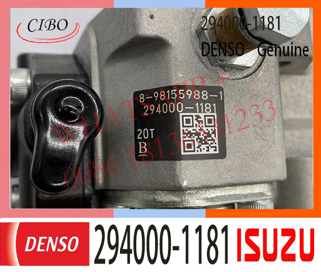 294000-1181 DENSO Diesel Engine Fuel HP3 pump 294000-1181 for isu-zu 8-98155988-1 8-97386558-2