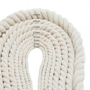 Quality Twist Rope for Macrame Crafts Natural Fiber Cotton Cord from Manufacturers wholesale