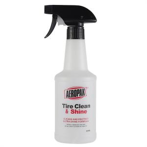 China OEM ODM Aeropak Wheel And Tire Cleaner Shine Spray For Cars Tyre on sale