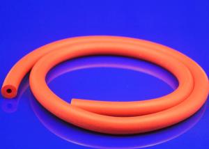 Quality Ecofriendly Sponge Rubber Silicone Foam Tube Orange Various Specifications wholesale