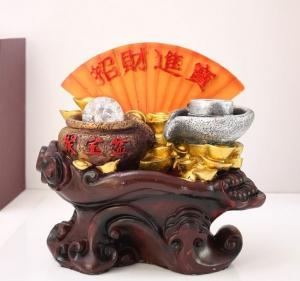 China A thriving business running water fountain resin handicraft on sale