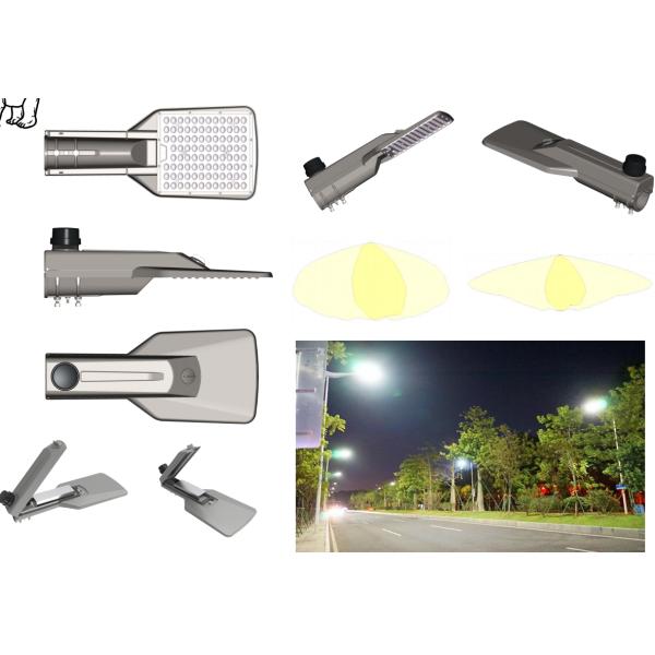 Smooth Back Cover IP66 5 Years Warranty 90/100/120W LED Street Light For Highway Overpass Sidewalk Squares