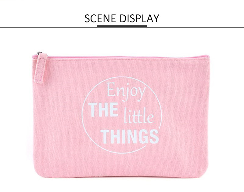 Digital Printing Logo L22*D1*H15CM Cosmetic Organizer Bag