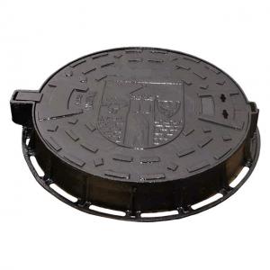 China High Strength Cast Ductile Iron Sewer Manhole Cover With Frame Double Seal on sale
