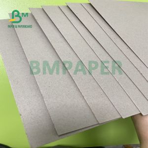 1000gsm Recycled Pulp Grey Card Board Sheets Folding Resistance