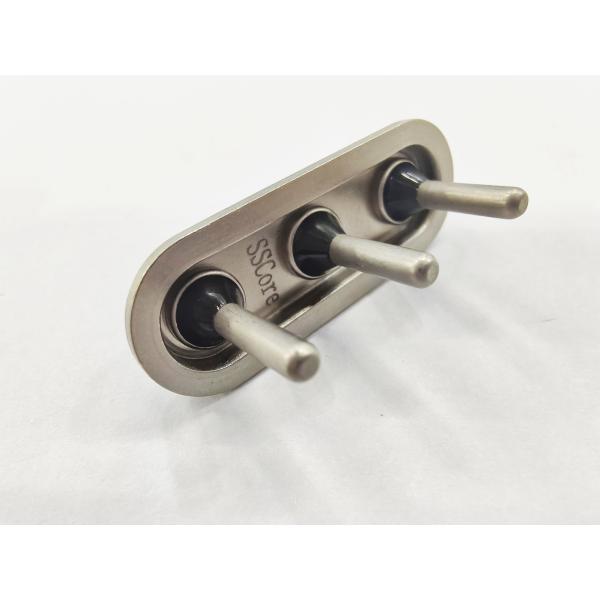 30A 600V Tempered Steel Hermetic Single Seal Terminals with Electroless Nickel Coating