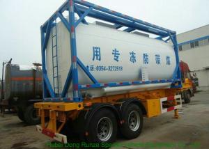 Quality High Strength ISO Tank Container For Ethylene Glycol , ISO Bulk Liquid Container wholesale