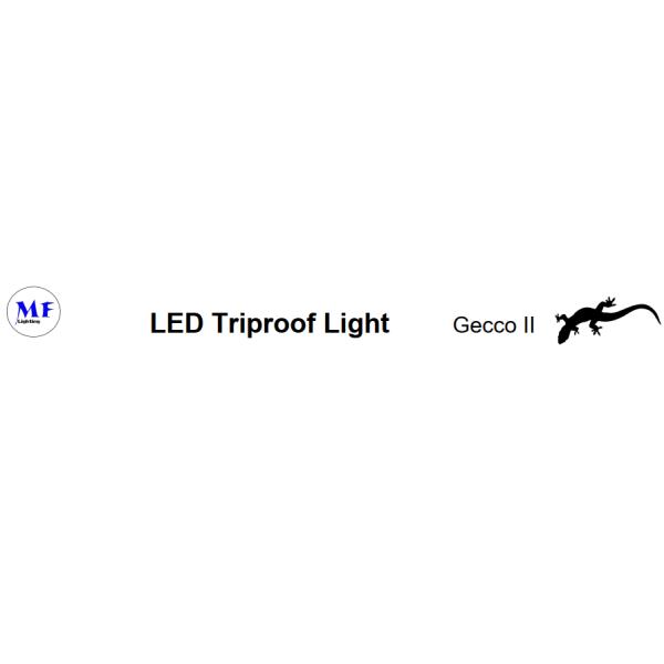 18W LED Tri-Proof Light With 180 Lm/W And High CRI For Superior Lighting Performance