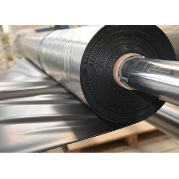 Black HDPE Geomembrane for Landfill Underground Waterproofing in 0.12-4.0mm Thickness