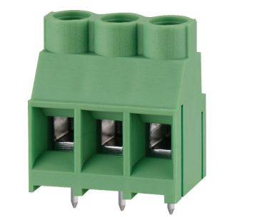 6.35mm Pitch Horizontal Wire Entry PCD Electrical Terminal Block Connector