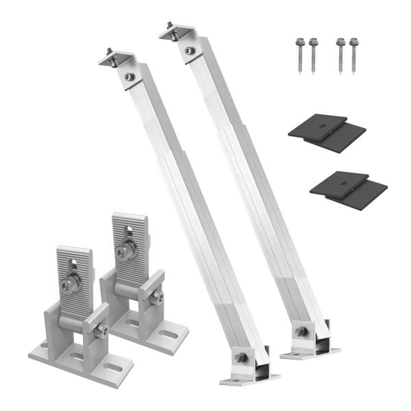 Adjustable Solar Metal Roof Bracket for RV System Aluminum Energy Solar Ground Product