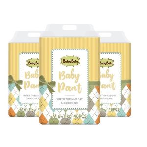 3D Leak Prevention Pull Up Baby Diaper