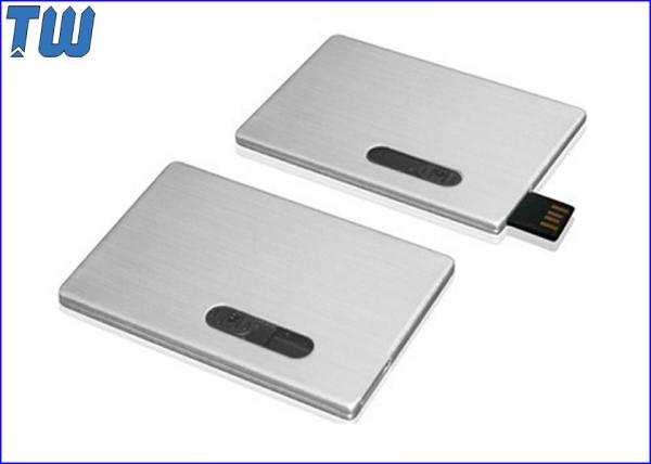 Cheap Promotion Slip Credit Card USB 2.0 Flash Drive High Printing Quality Best Service for sale