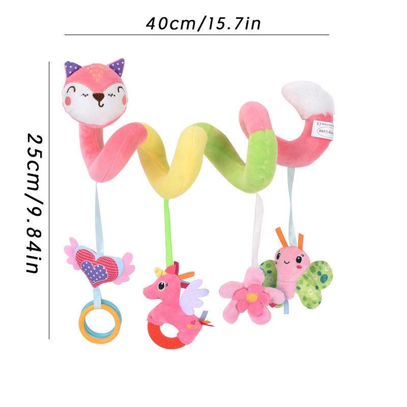 Unisex Bed Hanging Newborn Crib Plush Cart Baby Hand Pushed Lathe Winding And Parts Toy