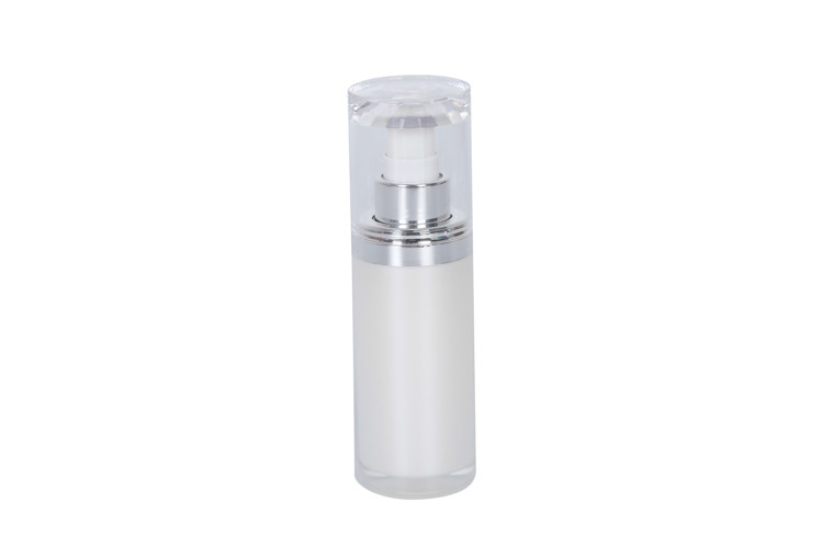 Heavy Wall Acrylic Lotion Bottle Round Cream Jar 30g Skincare Cosmetic Set