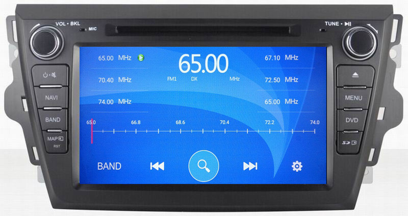Ouchuangbo car radio android 6.0 for Great Wall C30 2015 with 3g wifi gps navi dual zone 16GB Flash