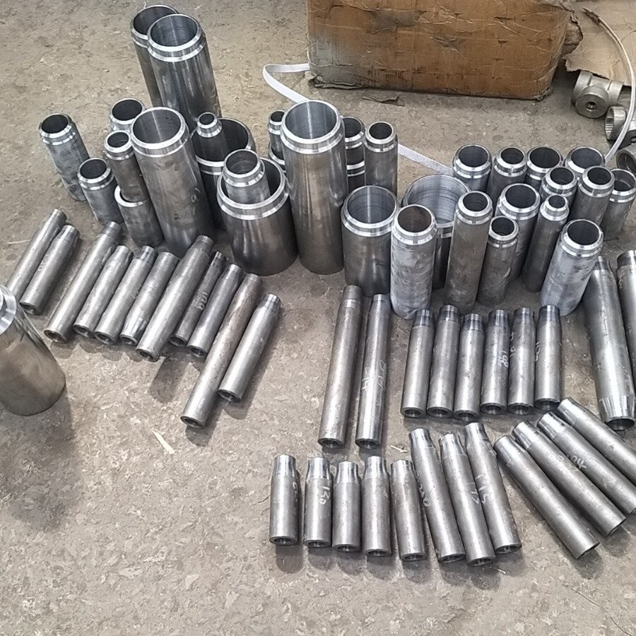 NXF Swage Conc Pipe Nipple Pipe Fittings DN 8-300 SCH 10-80 ASTM B573,ASME SB573,AMS 5771 Alloy N/UNS N10003 Swaged Nipple