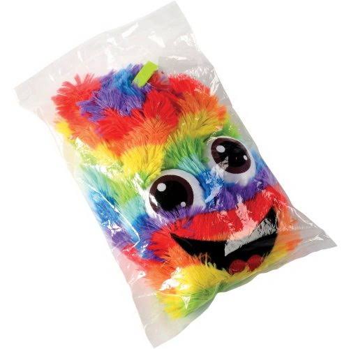 Logo Embroidery 23cm Fuzzy Ball with Smiley Face OEM/ODM Aceptable Embroidery Logo