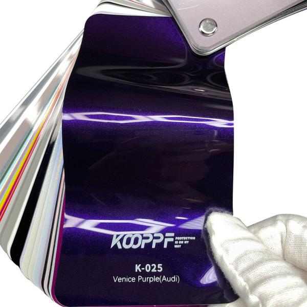 Venice Purple Audi TPU Color PPF Self Healing Car Wrap 7.5mil K-025
