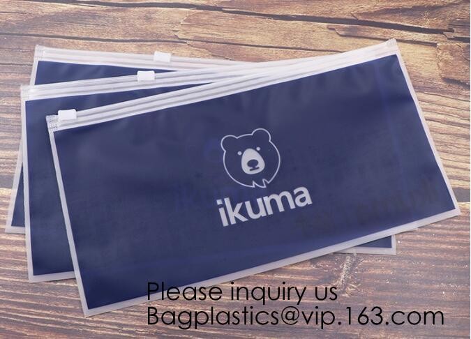 Stand Up Pouch Bag Type And Screen Printing Surface Handling EVA Zip Lock Bag,Underwear Zip lockk EVA Underwear Packaging