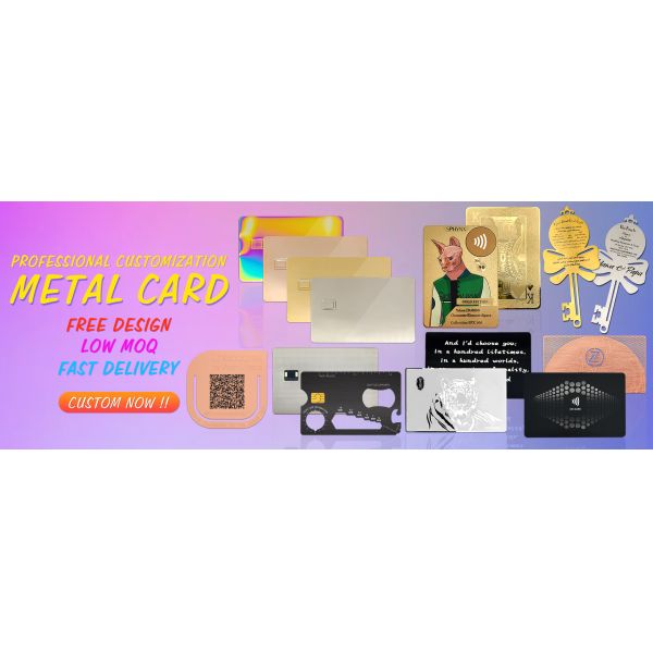 Custom Design Luxury Etched Key Shape Stainless Steel Metal Wedding Invitation Card