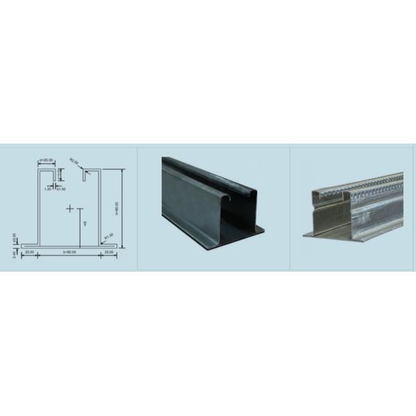 30 Stations 1.2mm Floor Deck Roll Forming Machine Panasonic 5.5KW Galvanized