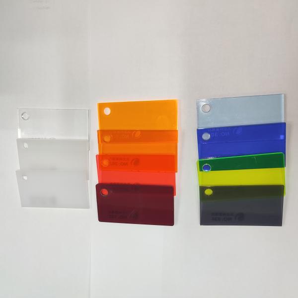 A4 Size 210mmx297mmx3mm Cast Colored PMMA Clear Panel Acrylic Sheet For Laser Cutting