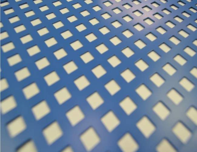 Abrasion Proof Punched Aluminum Sheets 8mm Perforated Sheet Smooth Surface