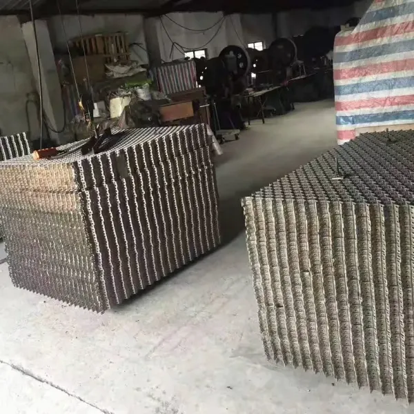 321 Stainless Steel Tortoise Shell Net with Twill Weave Technique in Heights 8mm 10mm 20mm 25mm for Boiler Applications