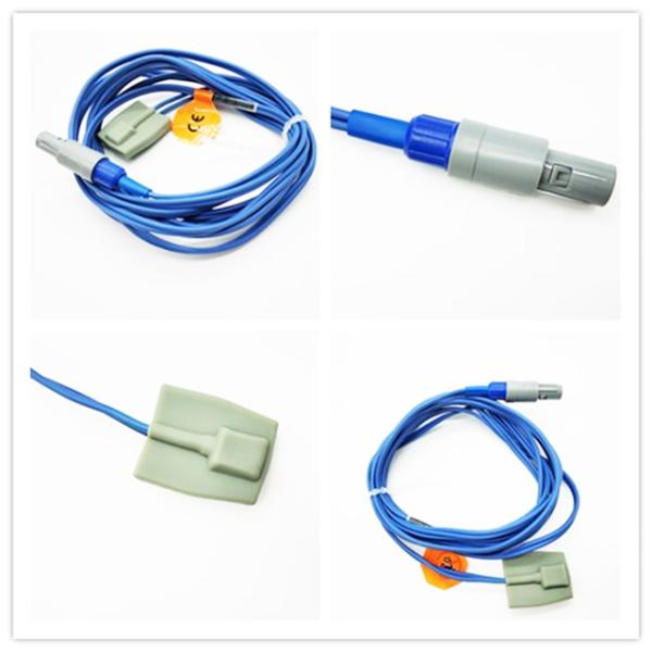 Pediatric Soft Tip Pulse Oximeter Spo2 Sensor TPU Material 12 Months Warranty
