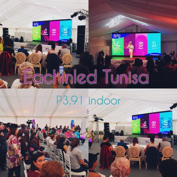 Multimedia Led Curtain Video Wall P3 P3.91 P4mm Screen For Concert / Musical Events