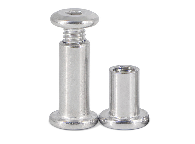 Galvanized Metric Stainless Steel Barrel Nut Binding Post Sleeve Hex Nut for Furniture Connector GB Standard Metric Measurement System