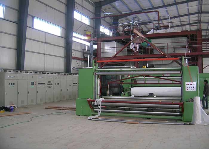 1600mm Automatic Non Woven Making Machine Stably Single Beam